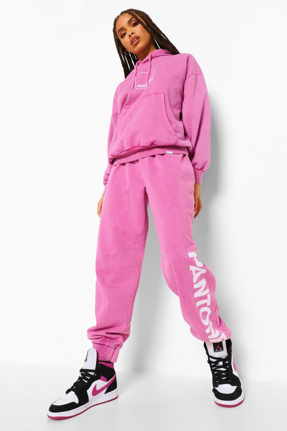 Pink acid wash discount joggers